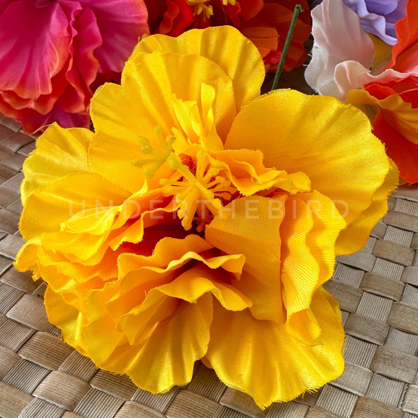 Double Hibiscus Flower Sei